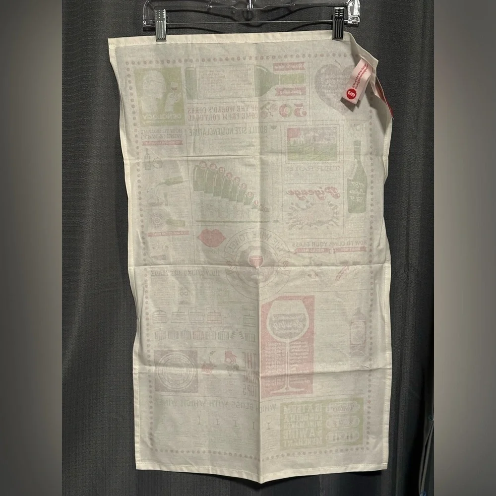Stuart Gardiner Wine Towel NWT